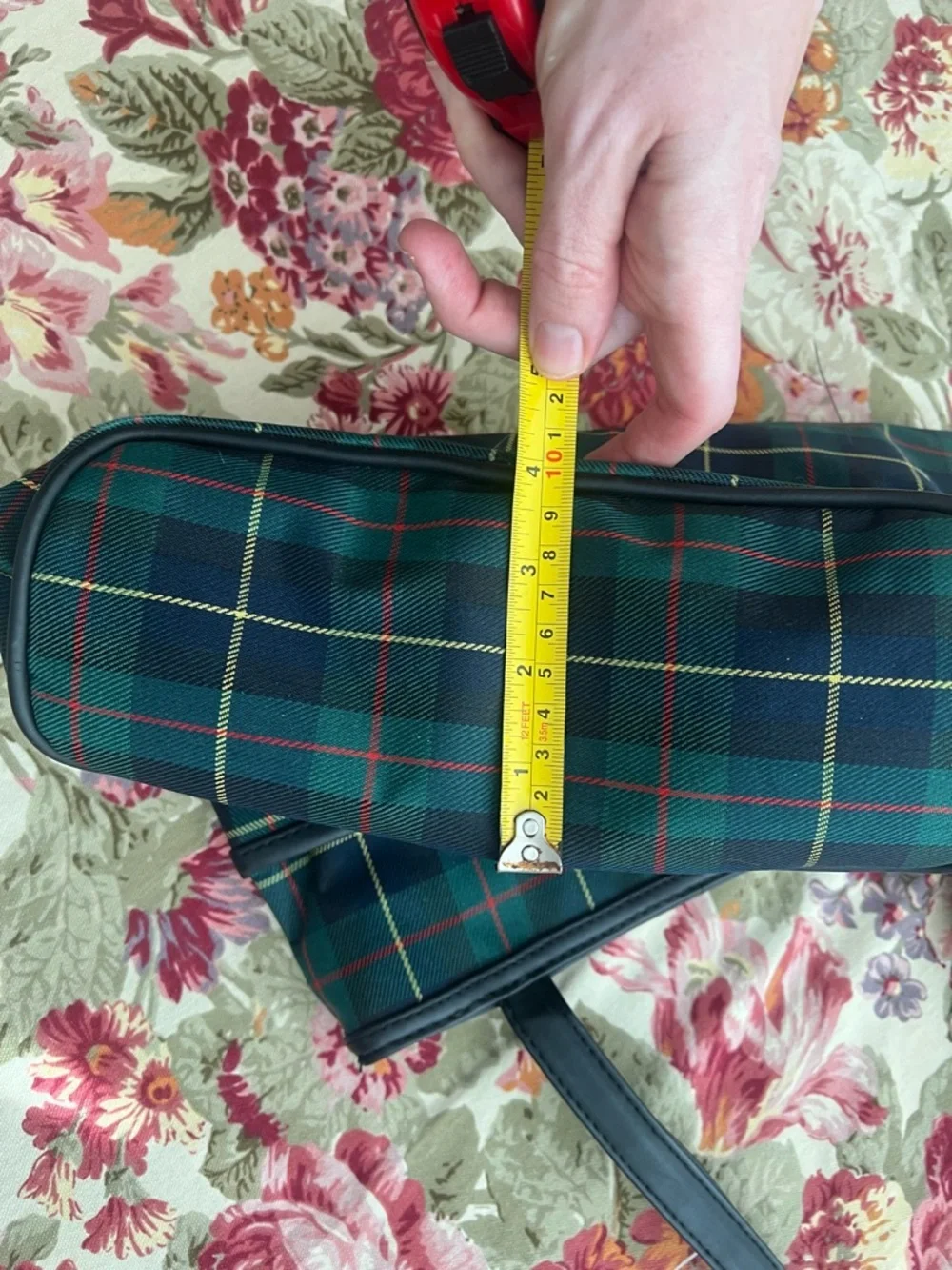 90s y2k vintage plaid Mickey purse Disney - Picture 4 of 9